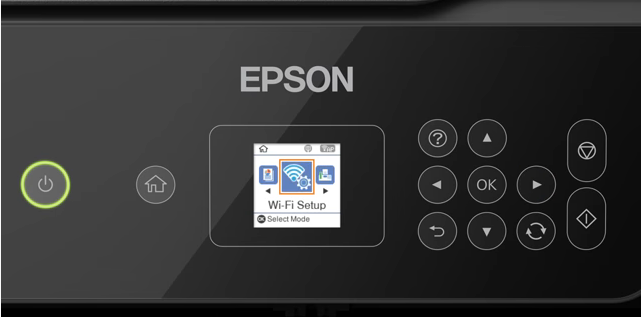 Epson EcoTank ET-2720 network setting process