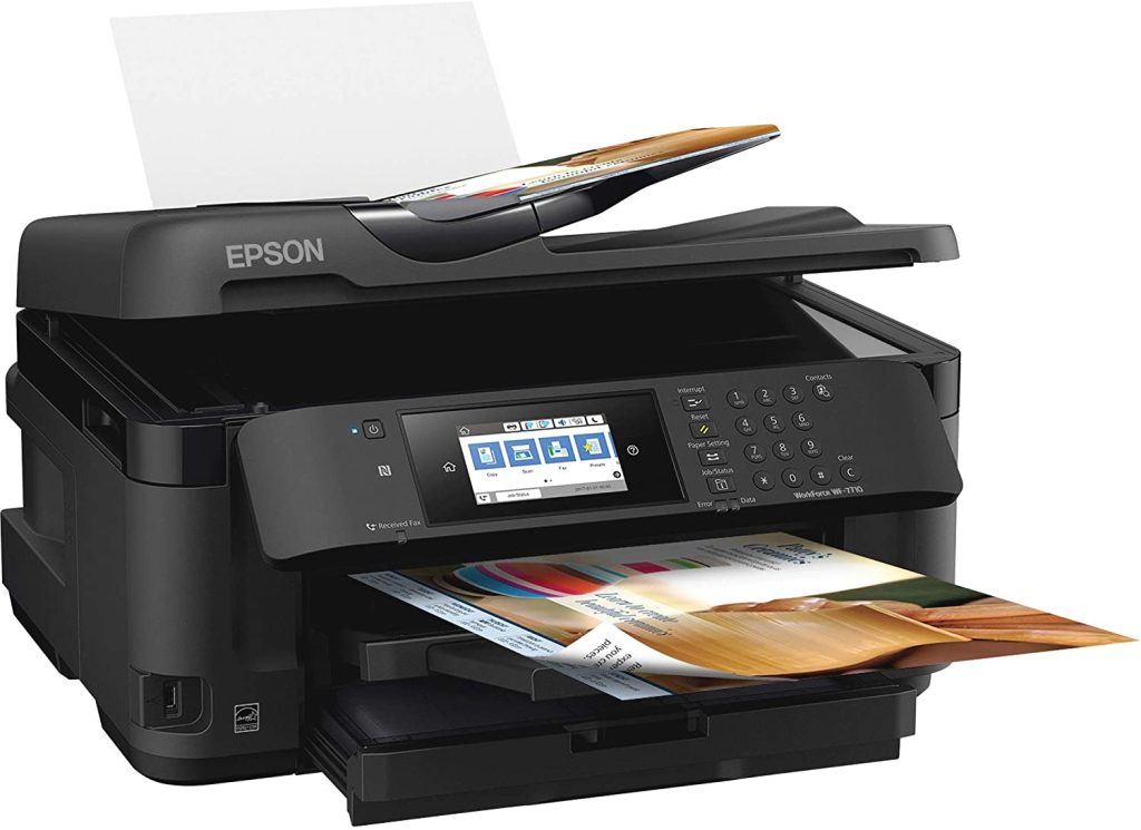 Epson WF 7710 sublimation printer